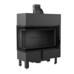 KRATKI LUCY/14/SLIM/L/BS/BLACK ΑΡΙΣΤΕΡΗ ΓΩΝΙΑ (A+) ECODESIGN 10KW (80-100M2) ΕΝΕΡΓΕΙΑΚΟ ΤΖΑΚΙ ΑΕΡΟΘΕΡΜΟ ΜΕ ΑΝΟΙΓΟΜΕΝΗ ΠΟΡΤΑ ΚΑΙ ΜΑΥΡΑ ΚΕΡΑΜΙΚΑ TERMOTEC