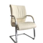 Sirio/V Visitor Armchair Ivory*
