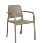 Dock Cappuccino* Armchair