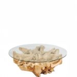 Root/T-L coffee table Φ90xY.45cm