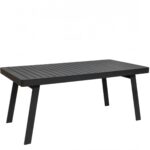 York/T-180x90x76cm Anthracite Table (204775)