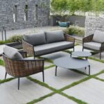 Musses Rattan Set Anthracite