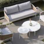 Musses Rattan Set White
