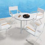 Clint/D5 Dining Set White