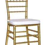 Chair Chiavari-PP Gold With Cushion