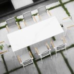 Aspen/D7-White Dining Set