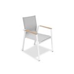 Aspen Armchair Alu White