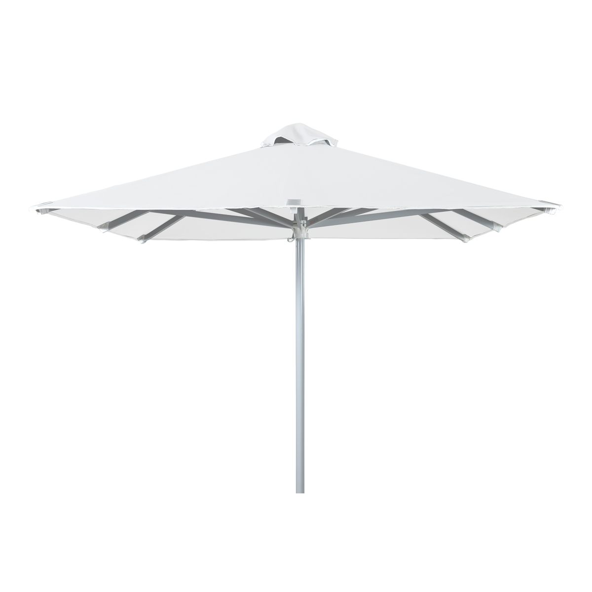 Lugano/S 230x230cm Aluminum Umbrella Silver