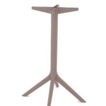 Rita/B-Bar* Resin Table Base Cappuccino