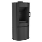 KRATKI KOZA/AB/S/DR/BLACK 8KW ECODESIGN (50-70M2) ΕΝΕΡΓΕΙΑΚΗ ΣΟΜΠΑ ΞΥΛΟΥ ΑΠΟ ΧΑΛΥΒΑ ΜΕ ΜΑΥΡΑ ΚΕΡΑΜΙΚΑ TERMOTEC