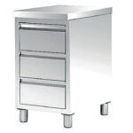 Dominox Συρταριέρα 50x70x86cm Κωδικός: SER-057-3S