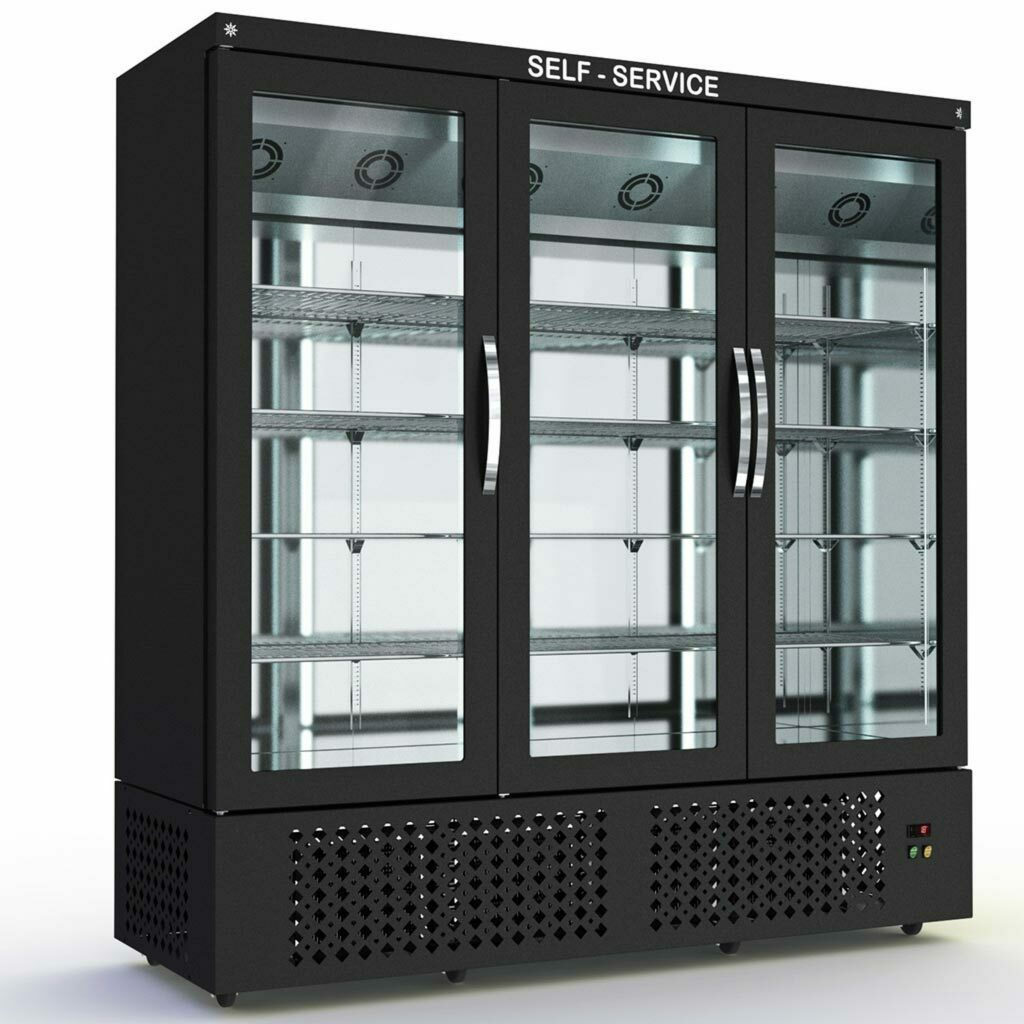 Dominox Επαγγελματικός Θάλαμος Κατάψυξης με Βιτρίνα Κωδικός: THK-207-3SB