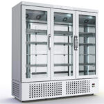 Dominox Επαγγελματικός Θάλαμος Βιτρίνα Κατάψυξης με 3 Πόρτες Π198 x Β70 x Υ215εκ. Κωδικός: THK-207-3