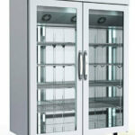 Dominox Επαγγελματικός Θάλαμος Βιτρίνα Κατάψυξης με 2 Πόρτες Π132 x Β80 x Υ208εκ. Κωδικός: THK-138-2K