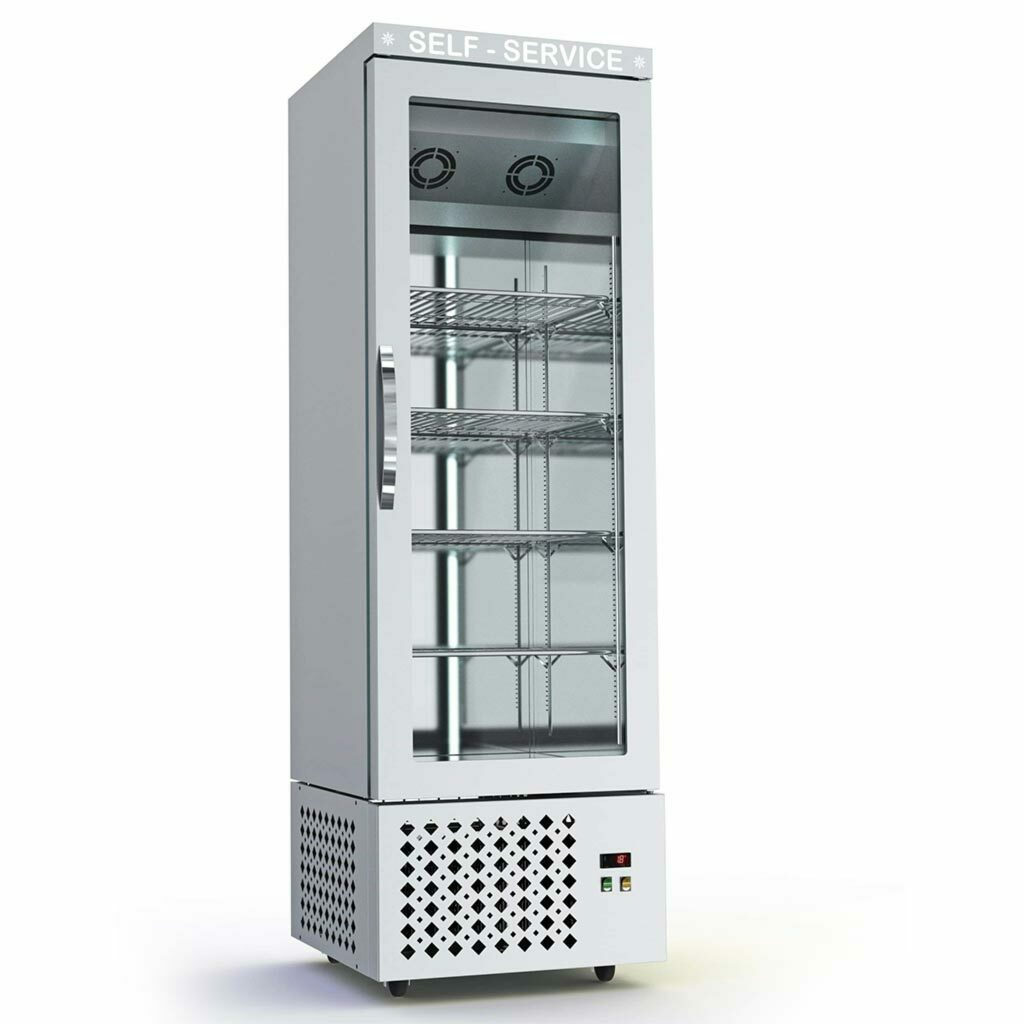 Dominox Επαγγελματικός Θάλαμος Βιτρίνα Κατάψυξης Π66 x Β70 x Υ215εκ. Κωδικός: THK-068-1S