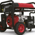 Geotec GTG 6000E Γεννήτρια Βενζίνης Τετράχρονη με Ρόδες και Μέγιστη Ισχύ 6kVA GEP 922108302