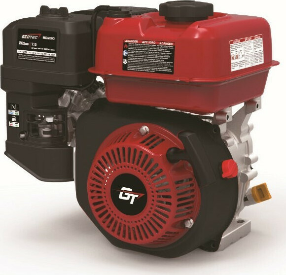 Geotec GTE 460E Κινητήρας Βενζίνης 459cc 16hp με Σφήνα και Μίζα