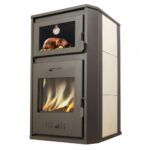 Σόμπα ξύλου καλοριφέρ Rosana Ceramic, 15.26kW - 25.5kW