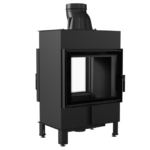 KRATKI LUCY/12/T/BLACK ΔΙΑΜΠΕΡΕΣ ΑΝΟΙΓΟΜΕΝΟ 12KW (100-160M2) ΕΝΕΡΓΕΙΑΚΟ ΤΖΑΚΙ ΑΕΡΟΘΕΡΜΟ ΜΕ ΜΑΥΡΑ ΚΕΡΑΜΙΚΑ TERMOTEC