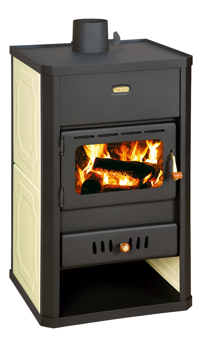 Prity S1W10 Χαλύβδινη Ξυλόσομπα Καλοριφέρ 13.1kW