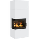 KRATKI SIMPLE/BOX/L/S/BIANCO ΑΡΙΣΤΕΡΗ ΓΩΝΙΑ 8KW / 70-90m2 ΕΝΕΡΓΕΙΑΚΟ ΤΖΑΚΙ ΜΑΝΤΕΜΕΝΙΟ ΜΕ ΜΕΤΑΛΛΙΚΟ ΚΕΛΥΦΟΣ