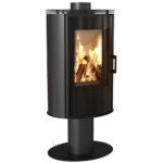 KRATKI KOZA/AB/S/N/DR/GLASS 8KW / 50-70m2 ΕΝΕΡΓΕΙΑΚΗ ΣΟΜΠΑ ΑΠΟ ΧΑΛΥΒΑ ΜΕ ΕΠΕΝΔΥΣΗ ACUMOTTE ΚΑΙ ΦΙΜΕ ΤΖΑΜΙ
