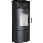 KRATKI FALCON/W ECODESIGN (A+) 9KW (80-120M2) ΕΝΕΡΓΕΙΑΚΗ ΣΟΜΠΑ ΑΠΟ ΧΑΛΥΒΑ ΜΕ ΛΕΥΚΑ ΚΕΡΑΜΙΚΑ TERMOTEC