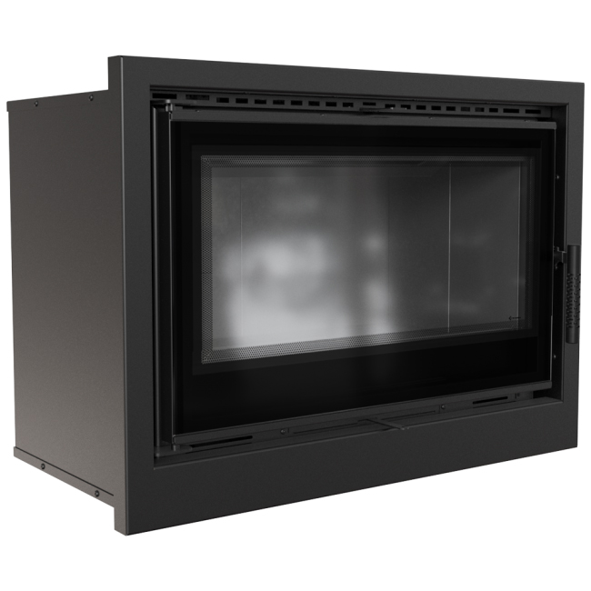 KRATKI KASETA/ARKE/80/BLACK (78X58CM ΑΠΑΙΤΟΥΜΕΝΟ ΑΝΟΙΓΜΑ) ECODESIGN 12KW (100-170Μ2) ΕΝΕΡΓΕΙΑΚΗ ΕΝΘΕΤΗ ΕΣΤΙΑ ΑΕΡΟΘΕΡΜΗ ΜΕ ΔΙΠΛΟ ΒΕΝΤΙΛΑΤΕΡ (280M3/h) ΚΑΙ ΜΑΥΡΑ ΚΕΡΑΜΙΚΑ TERMOTEC