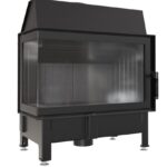 KRATKI ZIBI/L/BS/BLACK ΑΡΙΣΤΕΡΗ ΓΩΝΙΑ ΑΝΟΙΓΟΜΕΝΟ 11KW (100-150M2) ΕΝΕΡΓΕΙΑΚΟ ΤΖΑΚΙ ΑΕΡΟΘΕΡΜΟ ΑΠΟ ΧΑΛΥΒΑ ΜΕ ΜΑΥΡΑ ΚΕΡΑΜΙΚΑ TERMOTEC