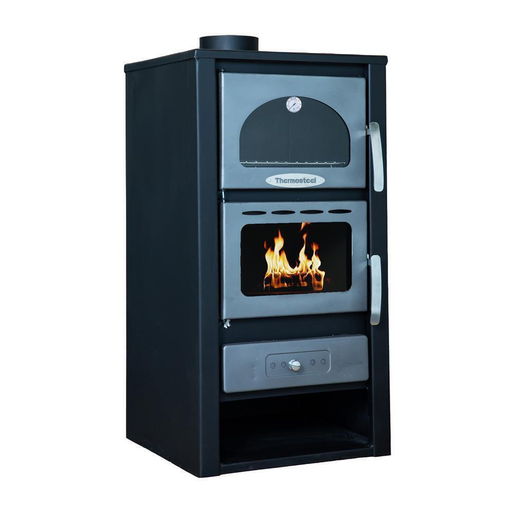 Thermosteel X60 Σόμπα Ξύλου 13,5 kw 75τμ