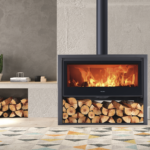 Panadero Allegro Μεταλλική Ξυλόσομπα 8.9kW Μαύρη