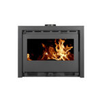 Alfatherm Alfa 70 Ενεργειακό Τζάκι Κασέτα Ξύλου 12kW Ίσιο με Ανοιγόμενες Πόρτες Κλειστού Δοχείου