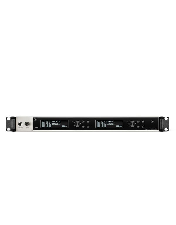 SENNHEISER EM-6000-Dante-EU Δέκτης Twin Dante Port