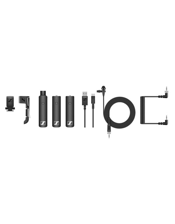 SENNHEISER XSW-D-Portable-Eng-Set Σετ Πέτου & PlugOn για Κάμερα