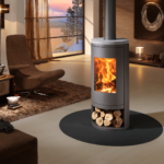 Panadero Sydney Ecodesign Χαλύβδινη Ξυλόσομπα 7.4 kW Μαύρη
