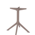 Rita/B* Resin Table Base Cappuccino