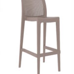 Lisa/S* Resin Barstool Cappuccino