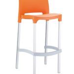 Gio* Barstool Orange 75cm Alu PL