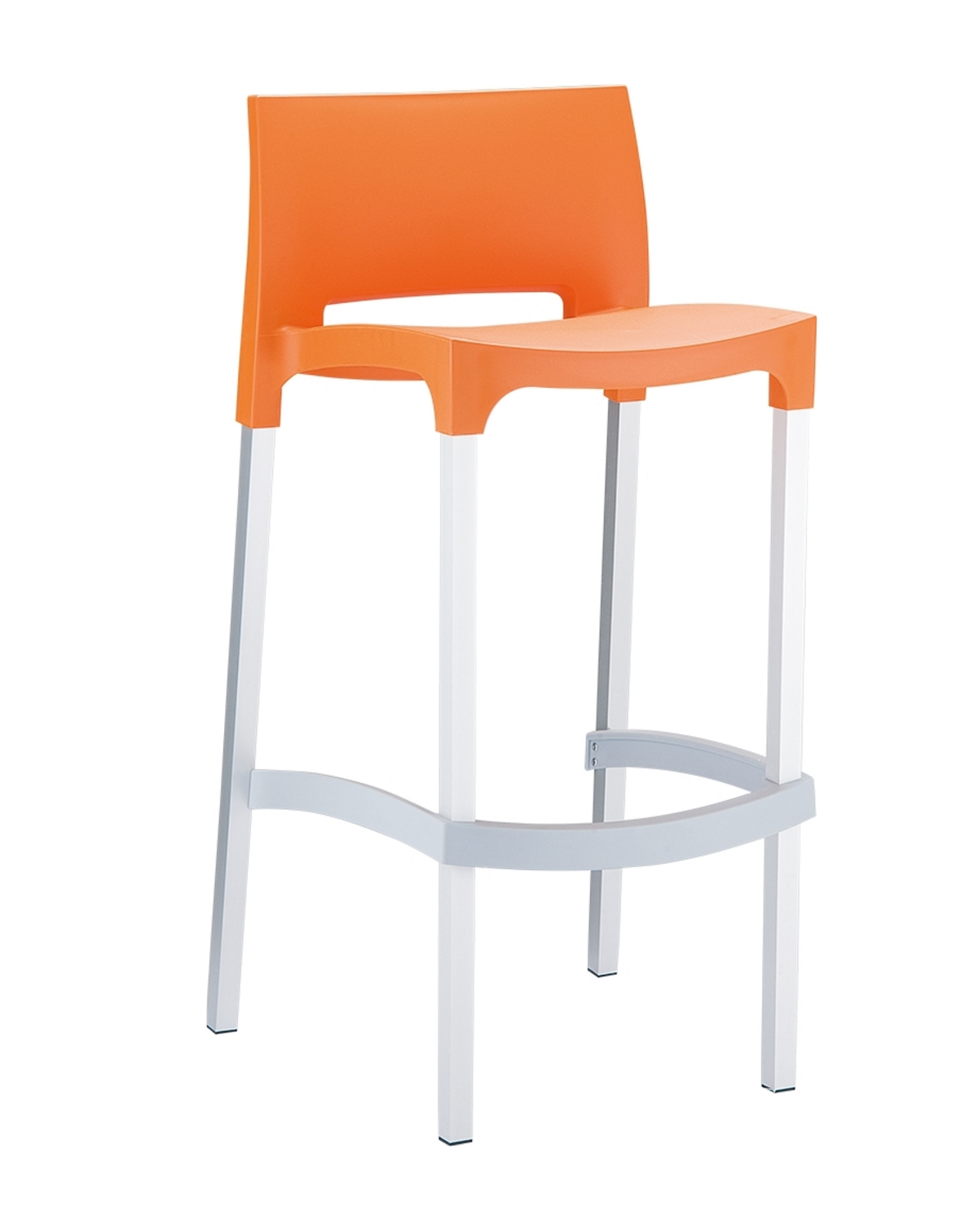 Gio* Barstool Orange 75cm Alu PL
