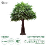 GloboStar® Artificial Garden BANYAN FICUS TREE 20160 Τεχνητό Διακοσμητικό Δέντρο Ινδική Συκιά Φίκος Υ340cm