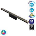 Επαγγελματική Μπάρα LED WASH RGBW & 14x10W CREE LED Θερμό Λευκό 3000k 230V 8° DMX512 GloboStar 51135