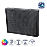 GLOBOSTAR® DISPLAY 90289 Κυλιόμενη Ψηφιακή Επιγραφή 64x48cm P10 Διπλής Όψης LED AC 220-240V Αδιάβροχο IP65 RGB - WiFi Control μέσω FK APP - Αισθητήρας Θερμοκρασίας & Υγρασίας - Μ70 x Π11 x Υ54.5cm - 2 Χρόνια Εγγύηση