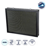GLOBOSTAR® DISPLAY 90804 Κυλιόμενη Ψηφιακή Επιγραφή 64x48cm P10 Διπλής Όψης LED AC 220-240V Αδιάβροχο IP65 Ψυχρό Λευκό 6000K - WiFi Control μέσω FK APP - Αισθητήρας Θερμοκρασίας & Υγρασίας - Μ70 x Π11 x Υ54.5cm - 2 Χρόνια Εγγύηση