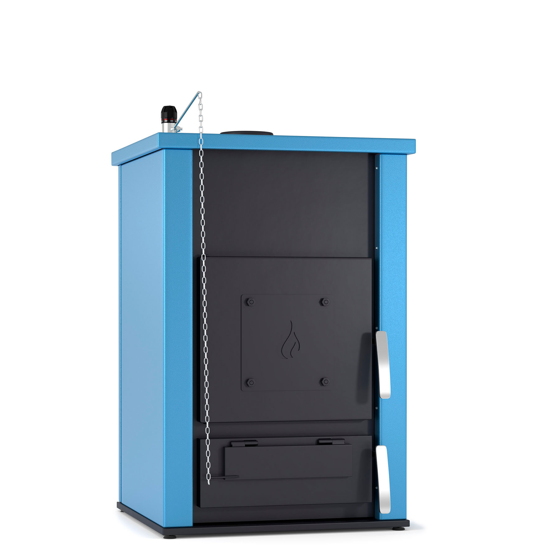 Thermiki ATS 31kW Λέβητας Ξύλου με Καυστήρα 24935kcal/h