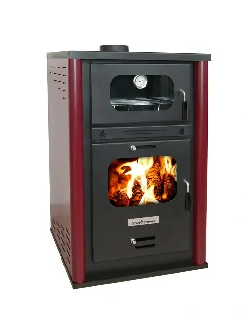 Starstoves SB 40 Ξυλόσομπα Καλοριφέρ με Φούρνο 30kW
