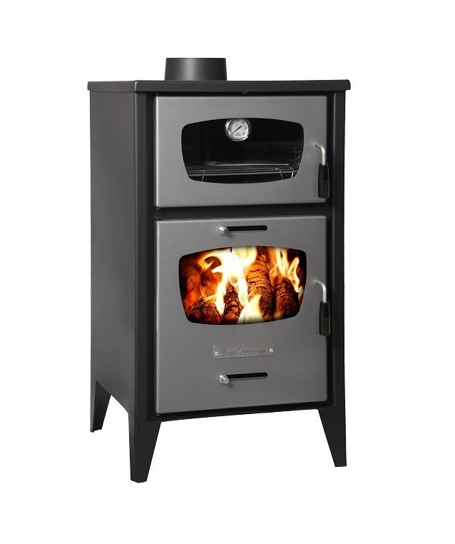 Starstoves ST 218 Ατσάλινη Ξυλόσομπα με Φούρνο 14kW