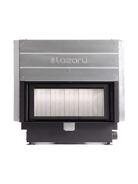 Lazaru Flat Premium 110/51 Ενεργειακό Τζάκι Ξύλου Αερόθερμο 14.7kW Ίσιο με Συρόμενη Ανοιγόμενη Πόρτα