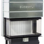Lazaru 3 Side Premium 90/52 Ενεργειακό Τζάκι Ξύλου Αερόθερμο 13.2kW Τρίπλευρο με Συρόμενη Ανοιγόμενη