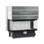Lazaru 3 Side Premium 110/52 Ενεργειακό Τζάκι Ξύλου Αερόθερμο 13.2kW Τρίπλευρο με Συρόμενη Ανοιγόμεν