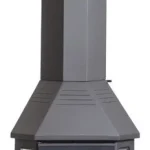 Lazaru Freestanding Prisma 80/80 Ενεργειακό Τζάκι Ξύλου Πρισματικό 13.6kW Μαύρο